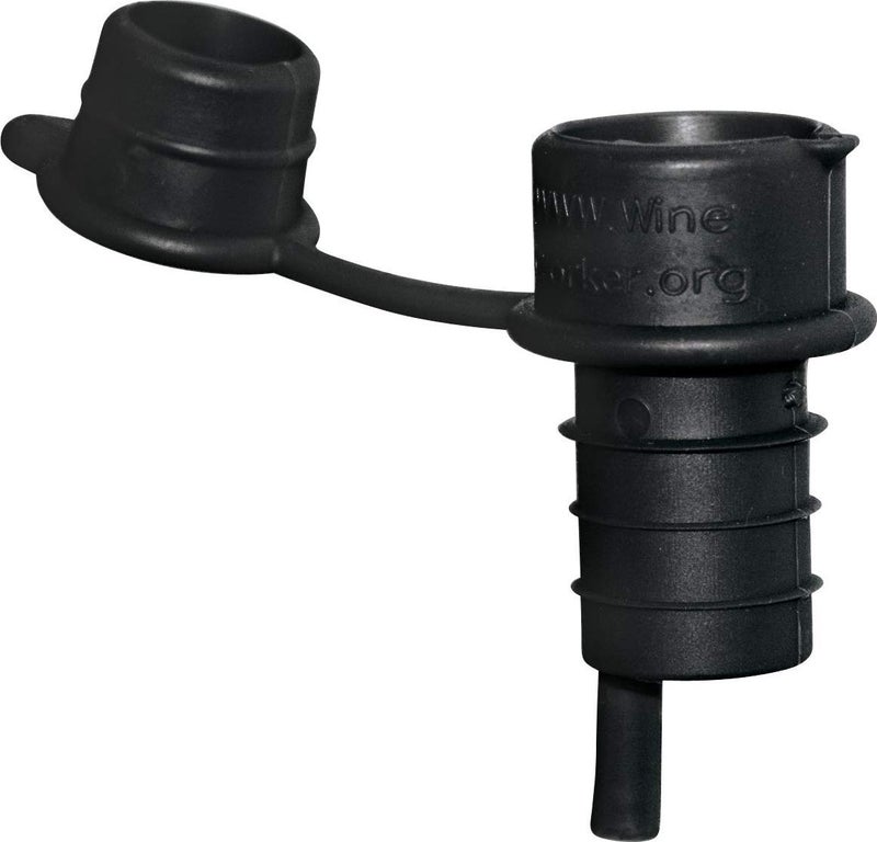 Haley's Corker Black 5-in-1 Wine Aerator, Stopper, Pourer, Filter and Re-Corker, 4-Pack - Image 2